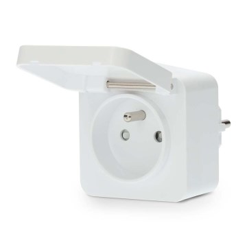 Smart-Steckdose 3680W/230V/ Typ E/16A Wi-Fi Tuya IP44
