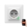 Smart-Steckdose SMART 3680W/230V/16A Wi-Fi Tuya SCHUKO