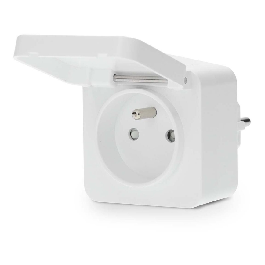 Smart-Steckdose Smartlife 3680W/230V/ Type E/16A Wi-Fi Tuya IP44