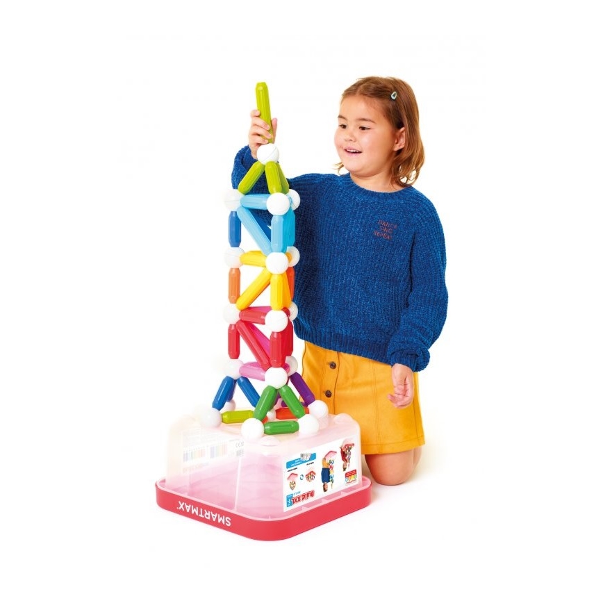 Smartmax - Kit de construction magnétique 70 pcs