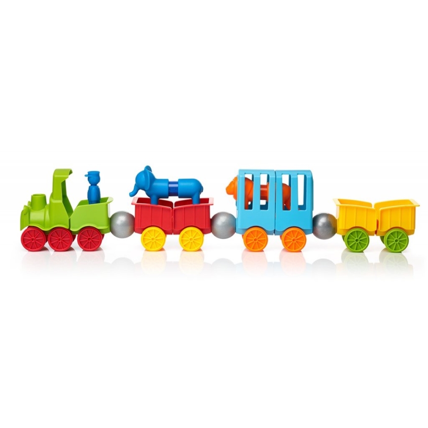 Smartmax - Kit de construction magnétique Mon premier train 22 pcs