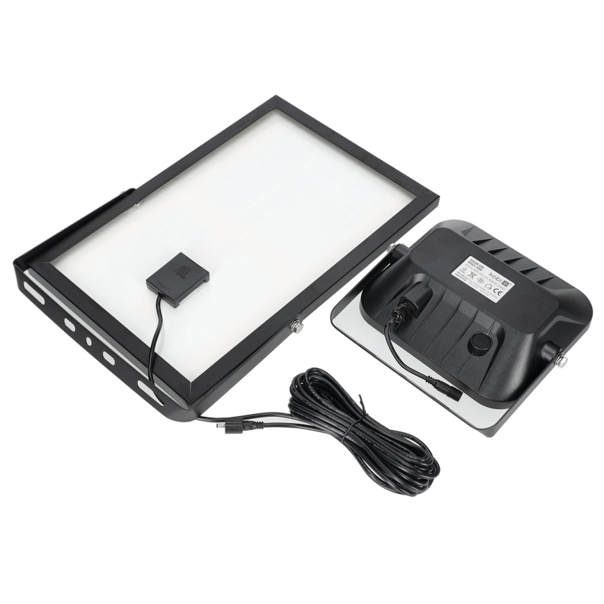 Solar-Außenstrahler mit Sensor LED/30W/6,4V 4000K IP65 + Fernbedienung