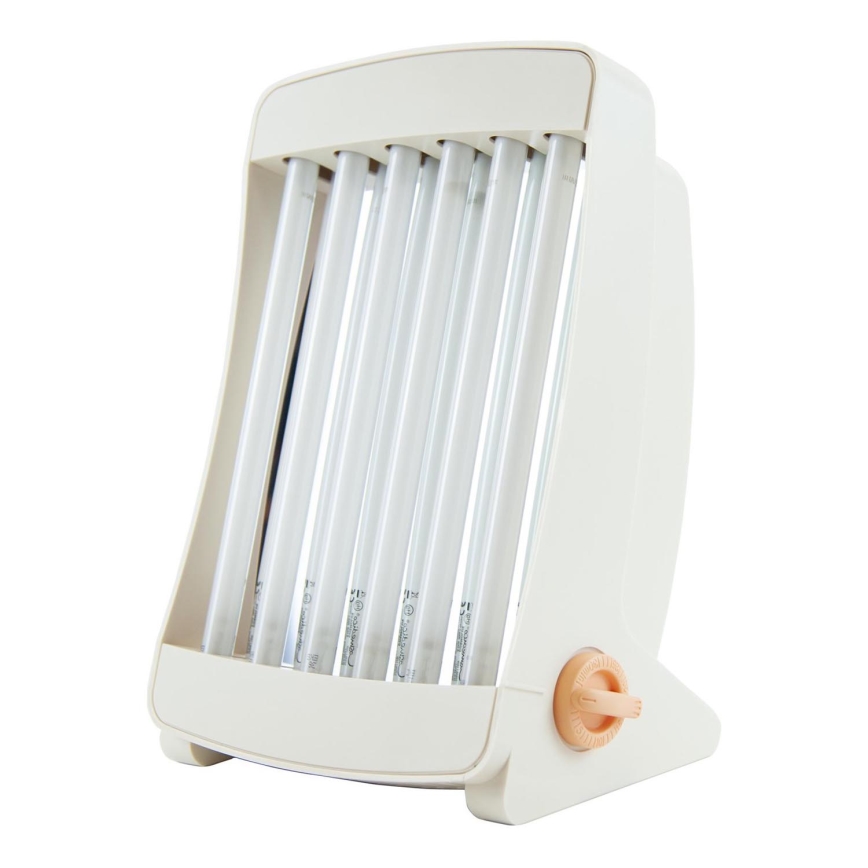 Solarium domestico per il viso Cosmedico con 6 tubi UV, 90W/230V