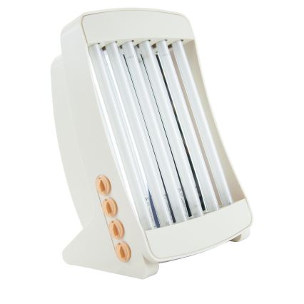Solarium facciale domestico con 6 tubi UV colorati Cosmedico 90W/230V
