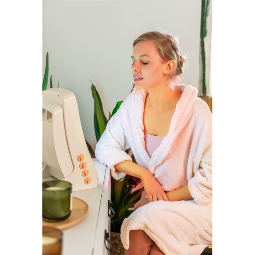 Solarium facciale domestico Cosmedico con 4 lampade UV 65W/230V