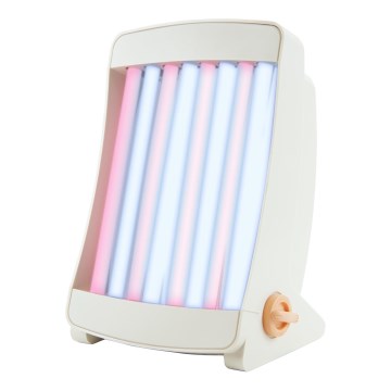 Solarium facciale domestico Cosmedico con 8 tubi UV colorati 130W/230V