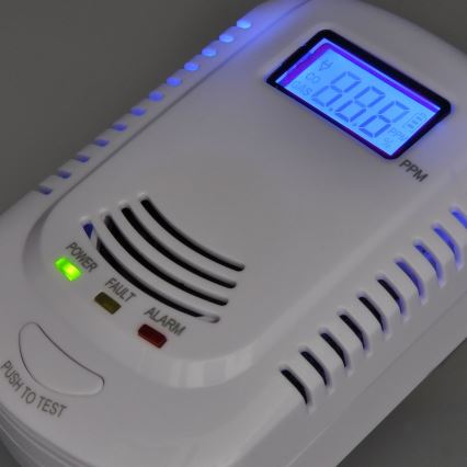 Detektor für Kohlenmonoxid und entzündbare Gase 230V