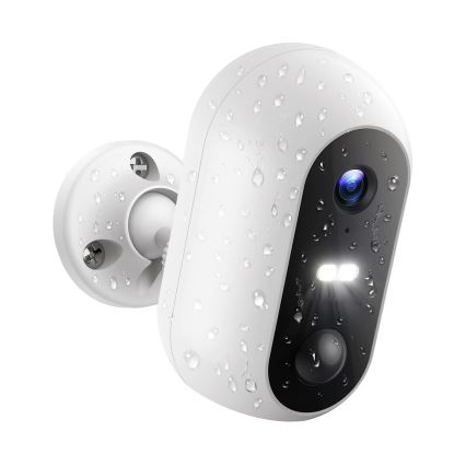 Telecamera IP smart per esterni con pannello solare 1080p Full HD 9600 mAh IP54 Wi-Fi Tuya