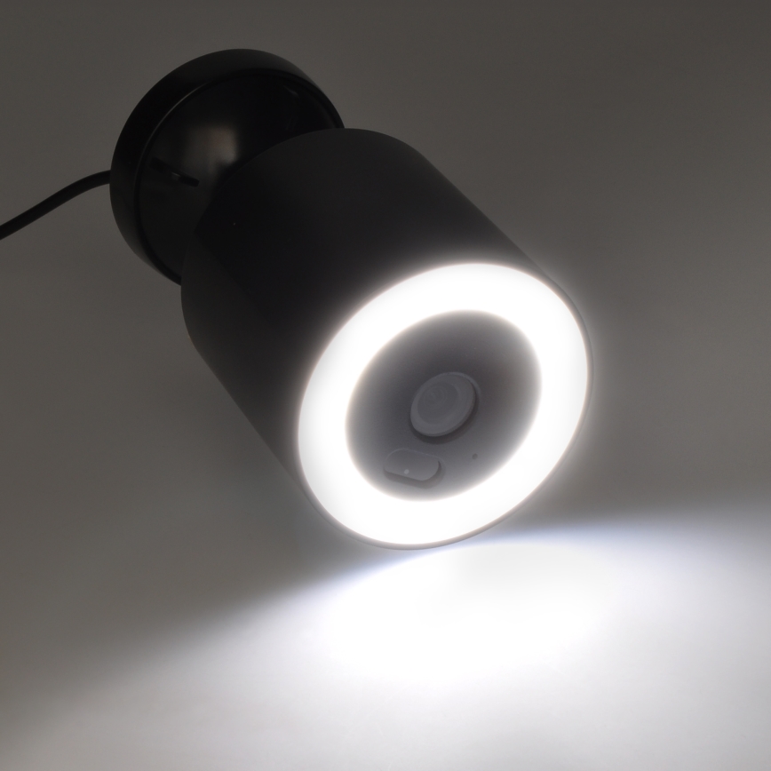 Telecamera esterna con illuminazione LED, 12V, 1536p, Wi‑Fi, Tuya, IP65