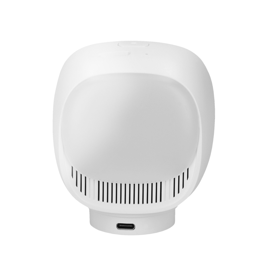 Caméra connectée avec réveil, thermomètre et éclairage LED 1296p 3Mpx 5V Wi-Fi Tuya IP65