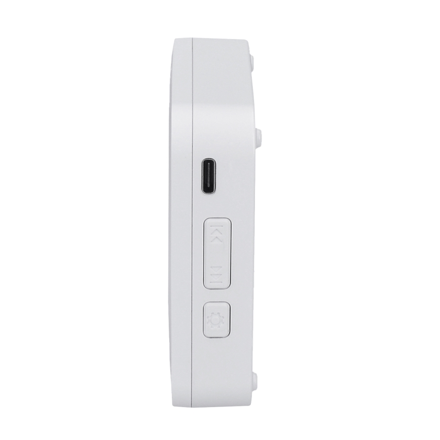 Kabellose batteriebetriebene Türklingel 3xAAA IP56 weiß
