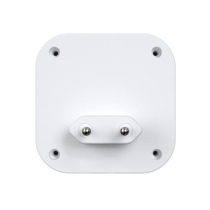 Sonnette sans fil à brancher 230V + 2x bouton 2xCR2032 IP44 blanc