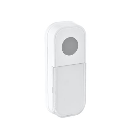 Sonnette sans fil à brancher 230V + 2x bouton 2xCR2032 IP44 blanc