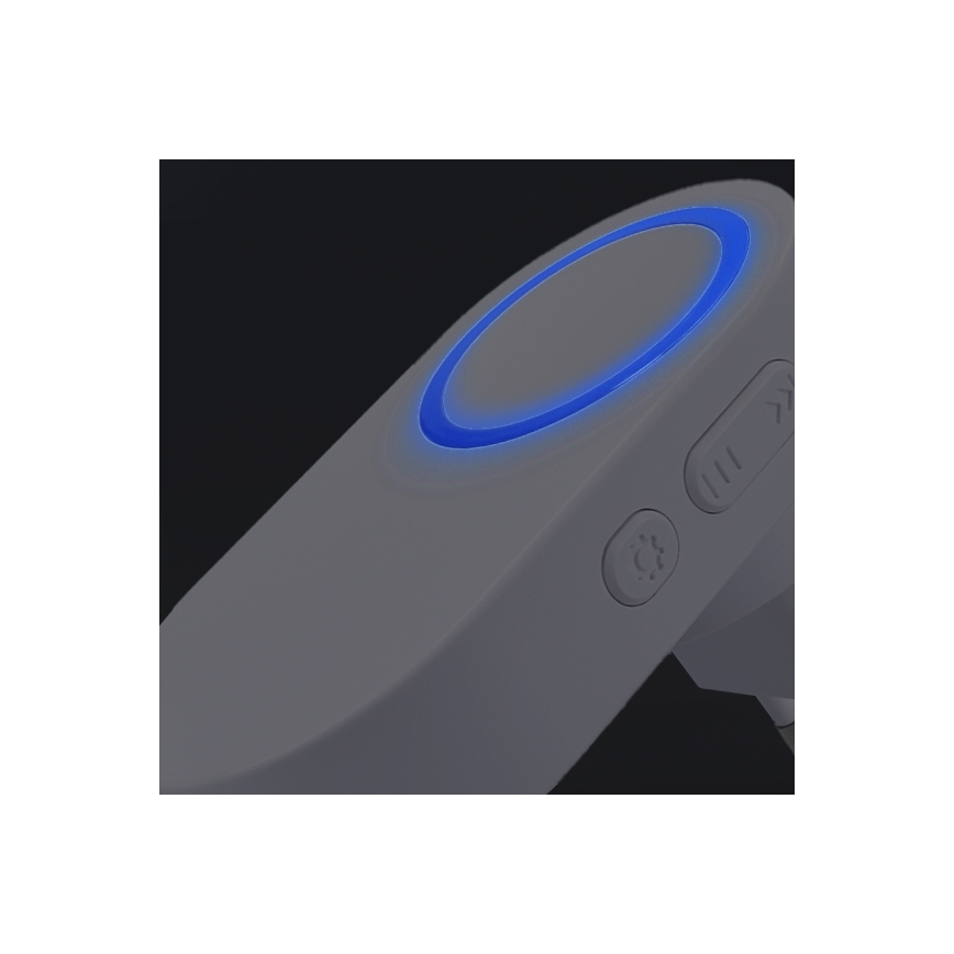 Campanello wireless con spina integrata 230V/1xCR2032 IP56 bianco