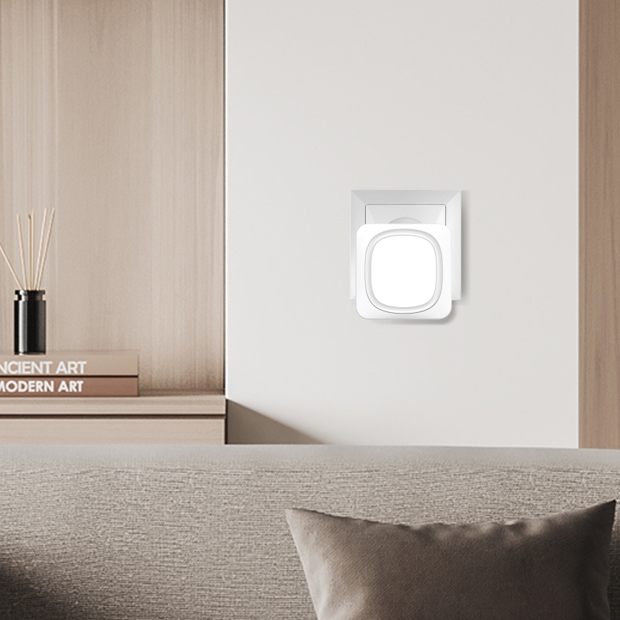 Campanello wireless con illuminazione a LED 230V IP56 bianco
