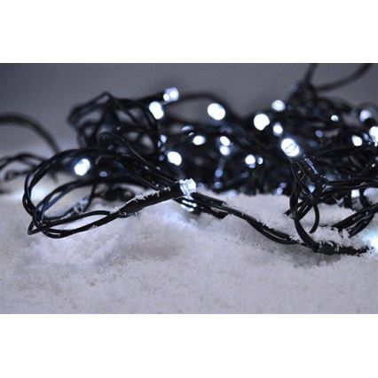 Guirlande de Noël LED extérieur 300xLED/8 fonctions 35m IP44 blanc froid