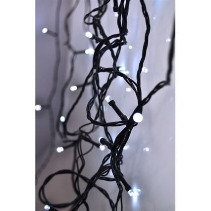 Catena natalizia LED da esterno 500xLED/230V 50m IP44 bianco freddo