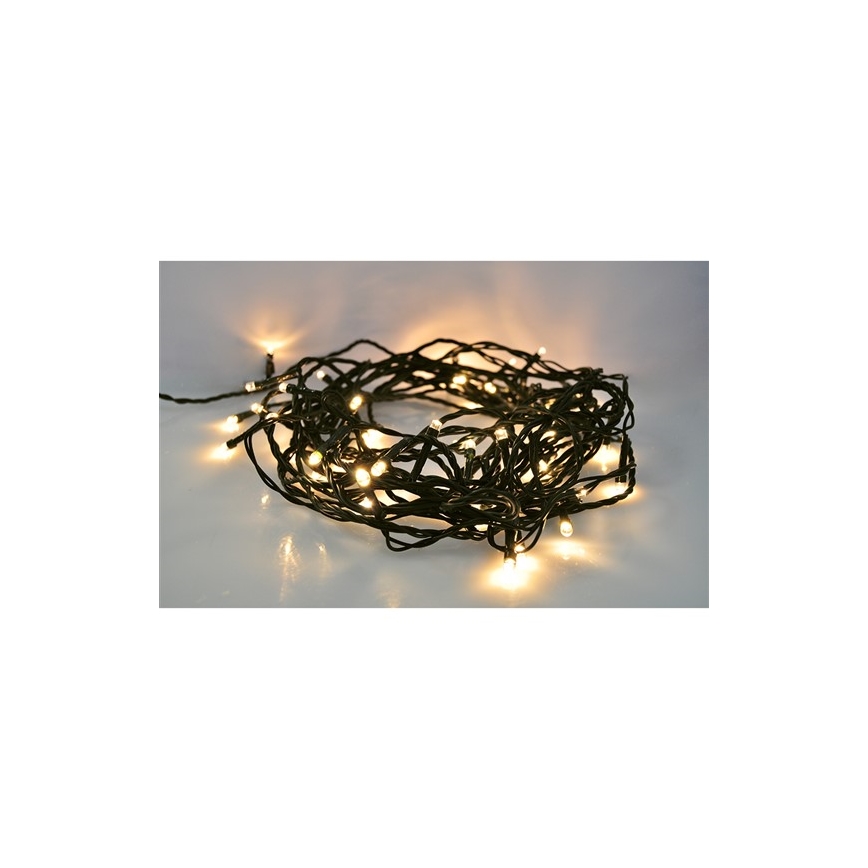 Catena natalizia LED da esterno 20m 400xLED/230V IP44 3000K