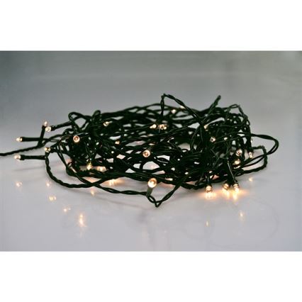 Catena natalizia LED da esterno 20m 400xLED/230V IP44 3000K