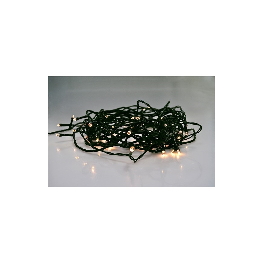Catena natalizia LED da esterno 20m 400xLED/230V IP44 3000K
