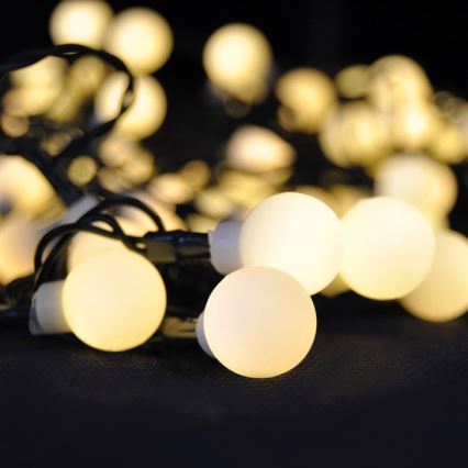 RGB-LED Lichterkette, dimmbar, für den Außenbereich, 200 LEDs, 8 Funktionen, 25 m, IP44, mit Fernbedienung