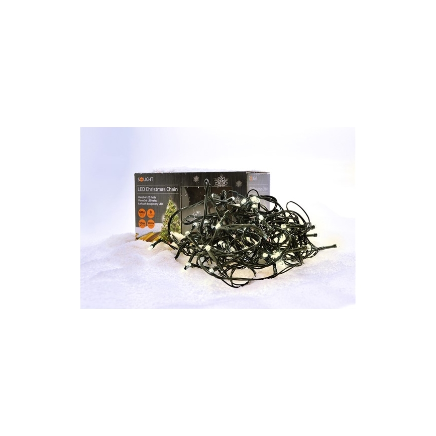 Catena natalizia LED da esterno 100xLED/230V 10m IP44 bianco caldo