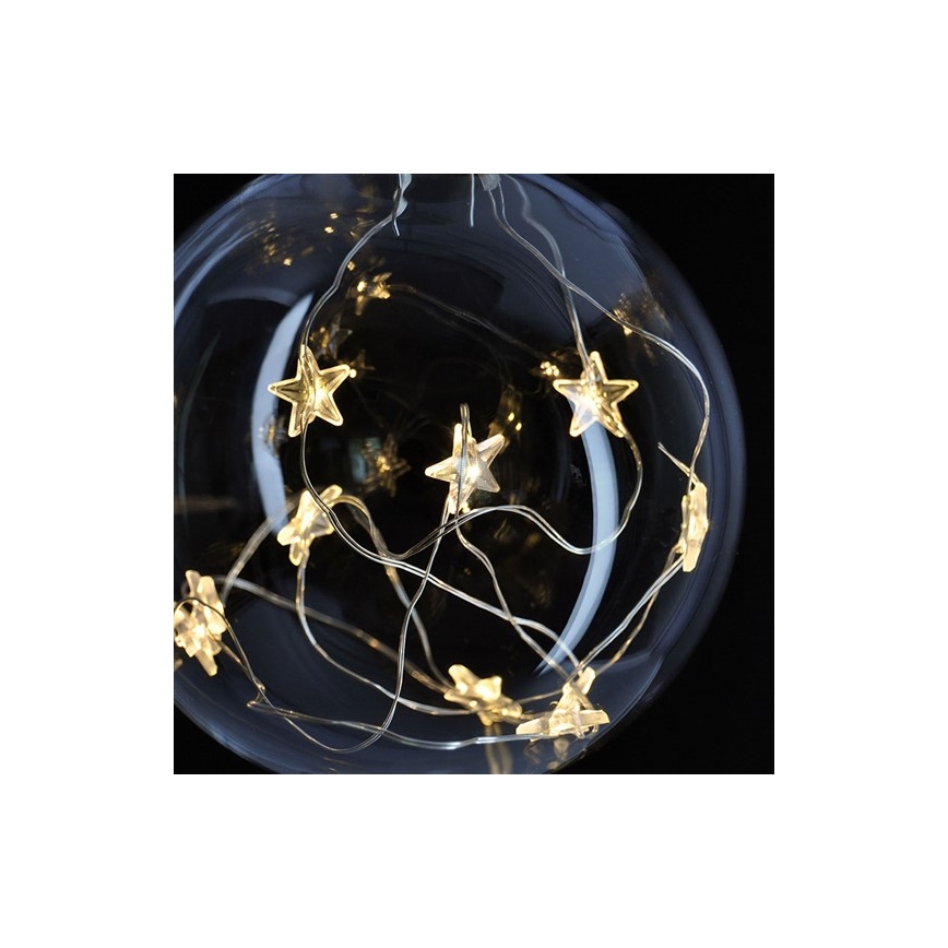Boule de Noël LED 10xLED/2xAA