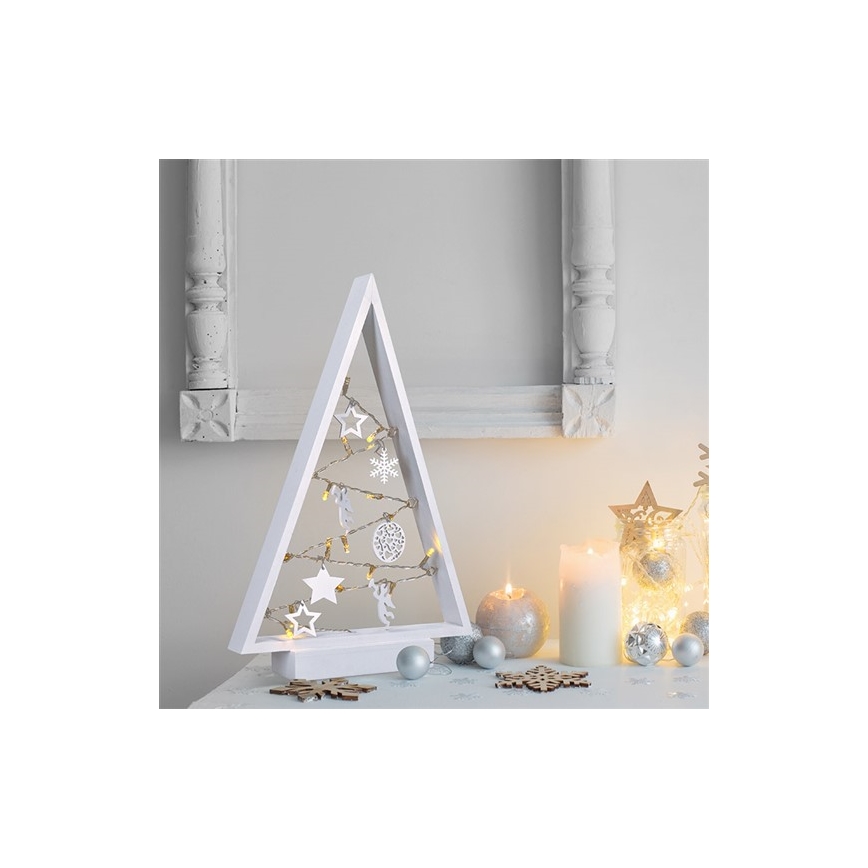 Decorazione natalizia LED 15xLED/2xAA