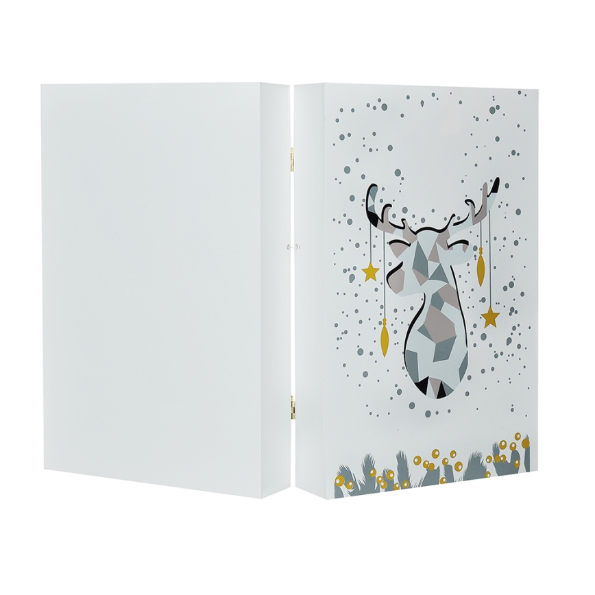 Calendrier de l'avent LED/2xAAA