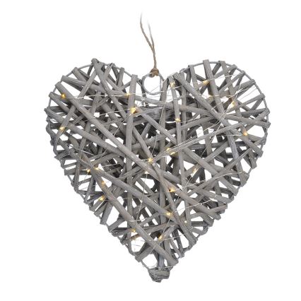 Decorazione natalizia LED LED/2xrattan AA