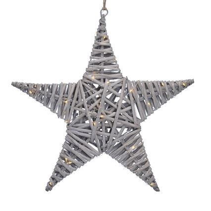 Decorazione natalizia LED LED/2xrattan AA