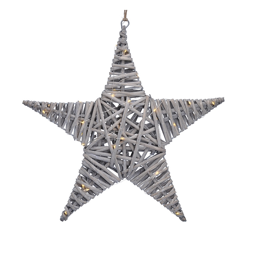 Decorazione natalizia LED LED/2xrattan AA