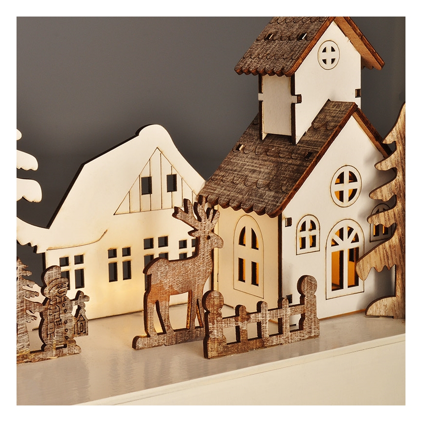 Decorazione natalizia LED LED/2xAA bianco caldo