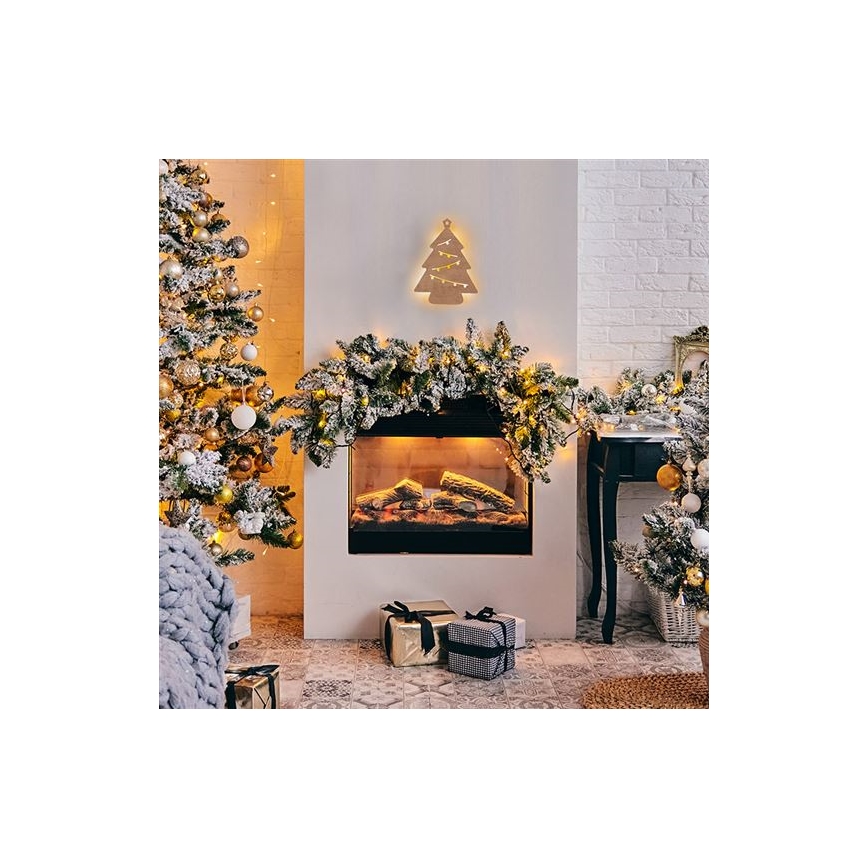 Decorazione natalizia LED LED/2xAA albero