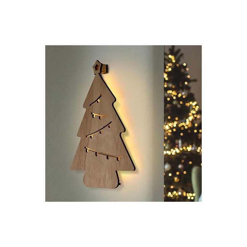 Decorazione natalizia LED LED/2xAA albero