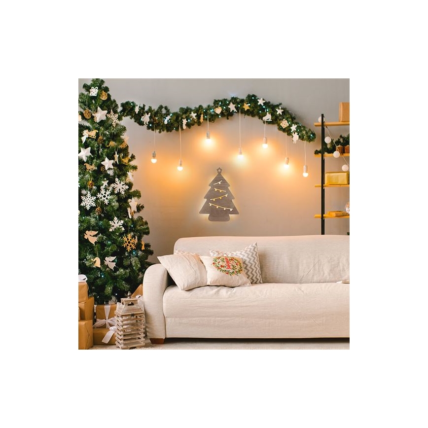 Decorazione natalizia LED LED/2xAA albero