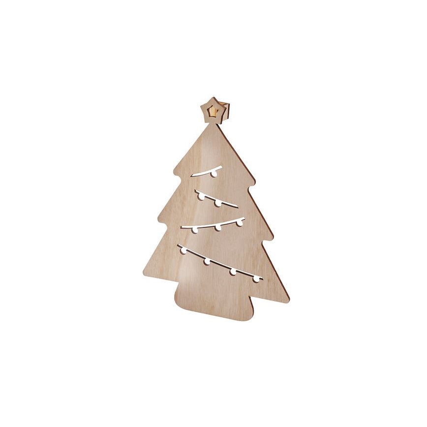 Decorazione natalizia LED LED/2xAA albero