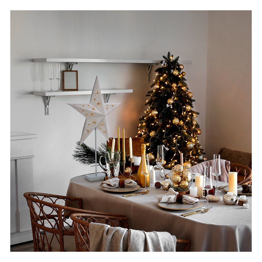 LED-Weihnachtsdekoration LED/3xAA Stern