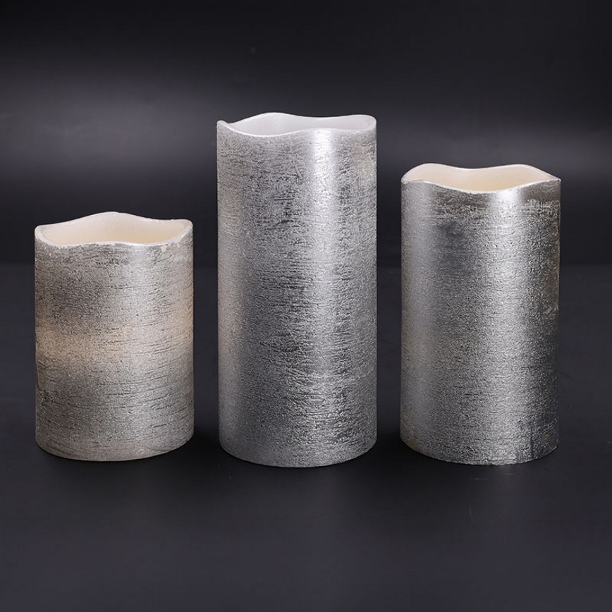 3er-Set LED-Kerzen LED/3xAAA warmweiß