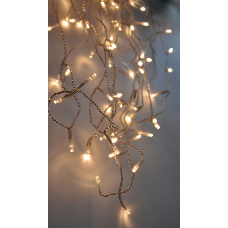Luci natalizie a cascata LED da esterno 120xLED/230V 3m IP44