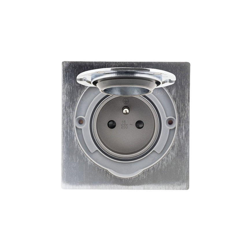 Presa da incasso per pavimenti IP55