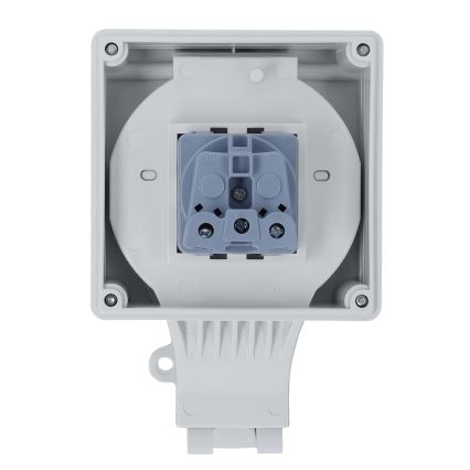 Steckdose für Feuchträume 230 V/16 A, Schutzart IP66