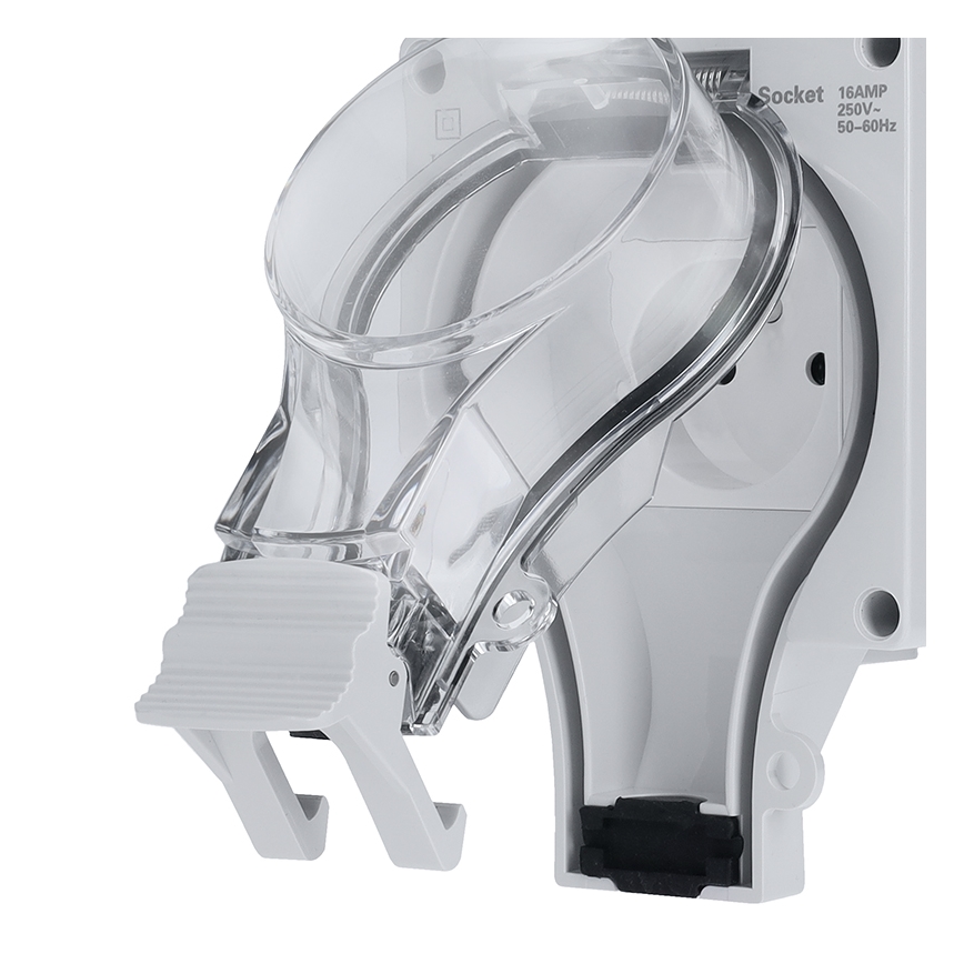 Presa per ambienti umidi con interruttore 230V/16A IP66