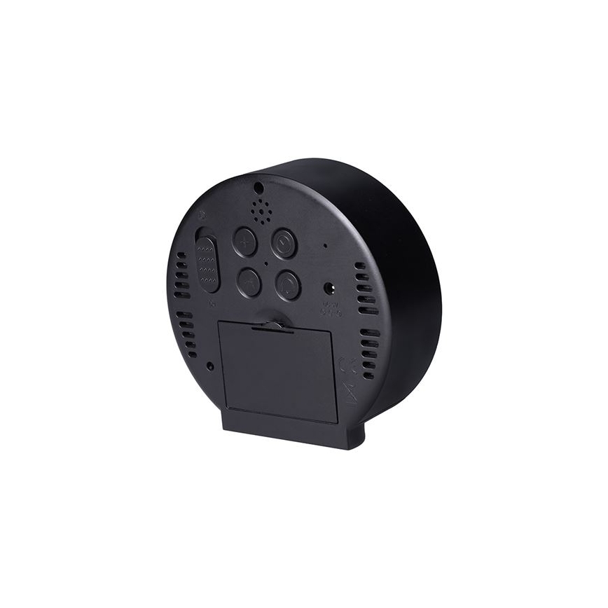 Digitale Uhr mit Wecker, 5 V / 3×AAA