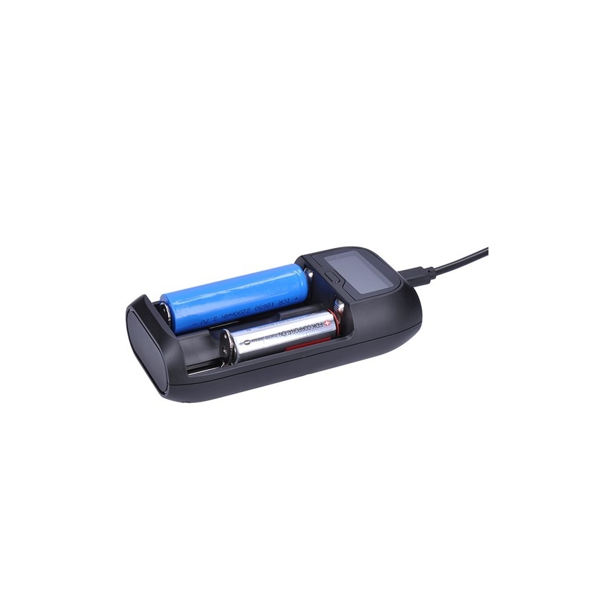 Solight DN27 − Batterieladegerät Ni-MH/CD/AA/AAA, Li-Ion