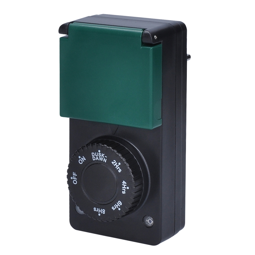 Timer con sensore crepuscolare 3600W/230V IP44