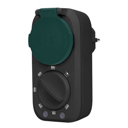 Minuterie avec détecteur crépusculaire 3600W/230V IP44