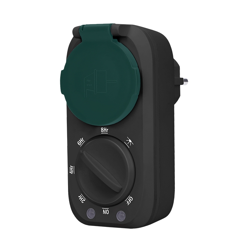 Minuterie avec détecteur crépusculaire 3600W/230V IP44