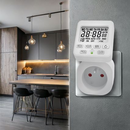 Interruttore timer digitale
