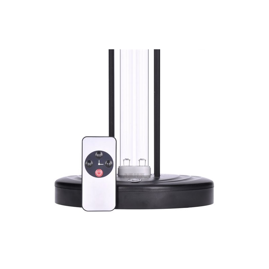 Lampe germicide désinfectante sans ozone UVC/100W/230V + télécommande